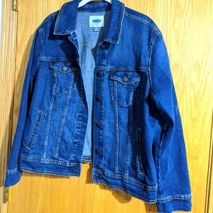 Like new Old Navy denim jean jacket XL